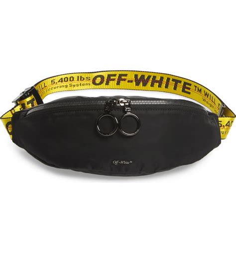 off white belt bag